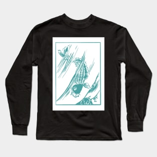 The Fish Vintage Print Long Sleeve T-Shirt